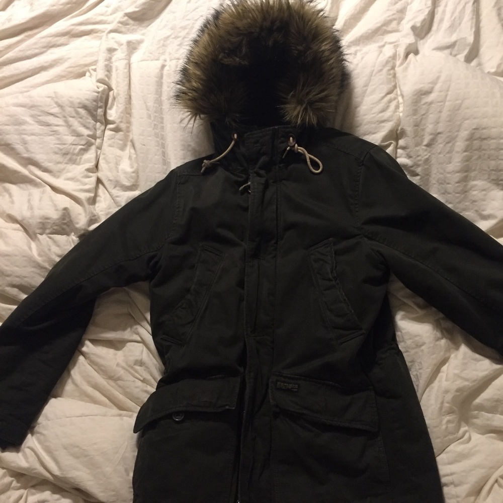 Abercrombie Faux Fur Coat